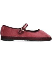 Flabelus - Velvet O'Brien Mary Jane Flats - Lyst