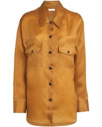KHAITE - Silk Organza Matteo Shirt - Lyst