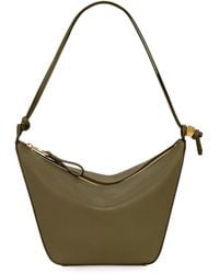 Loewe - Mini Leather Hammock Hobo Bag - Lyst