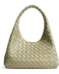 Bottega Veneta - Small Leather Campana Shoulder Bag - Lyst