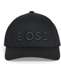 BOSS - Cotton Logo Baseball Cap - Lyst