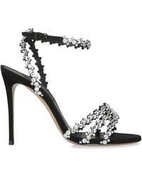 Casadei - Julia C Love Heeled Sandals 100 - Lyst