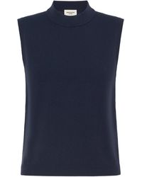 Weekend by Maxmara - Sleeveless High-Neck Sweater - Lyst