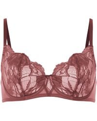 Hanro - Lace Lysia Underwire Bra - Lyst