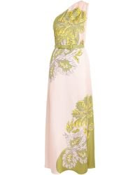 La DoubleJ - Silk One-Shoulder Maxi Dress - Lyst
