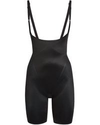 Spanx - Open-bust Mid-thigh Bodysuit - Lyst