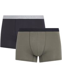Hanro - Cotton-Blend Essentials Trunks - Lyst