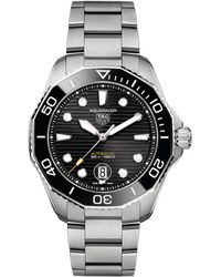 Tag Heuer Stainless Steel Aquaracer Watch 43mm - Black