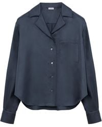 Loewe - Silk Pyjama Shirt - Lyst