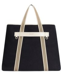 Dolce & Gabbana - Cotton-Leather Tote Bag - Lyst