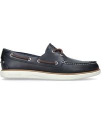 Cole Haan - Leather Grandprø Windward Boat Shoes - Lyst