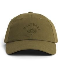 Mulberry - Embroidered Logo Cap - Lyst