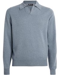 Colombo - Kid Cashmere Johnny Collar Sweater - Lyst