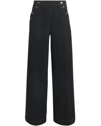 Claudie Pierlot - Sailor Wide-Leg Jeans - Lyst