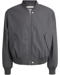 Jil Sander - Cotton Padded Bomber Jacket - Lyst