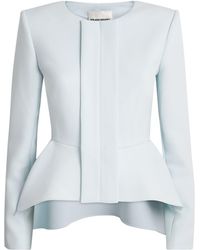 Roland Mouret - Crepe Peplum Jacket - Lyst