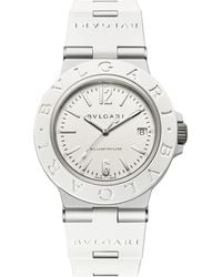 BVLGARI - Aluminium Watch - Lyst