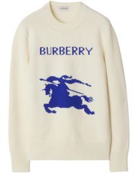 Burberry - Wool-Cashmere Ekd Sweater - Lyst