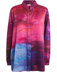 ROKSANDA - Silk Printed Leonara Shirt - Lyst
