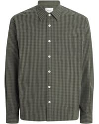 NN07 - Organic Cotton Check Deon Shirt - Lyst