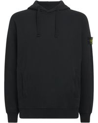Stone Island - Organic Cotton Compass Hoodie - Lyst