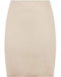 Hanro - Satin Deluxe Underskirt - Lyst