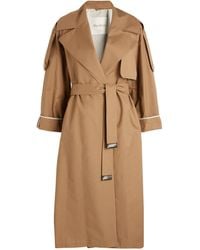 Max Mara - Oversized Belted Trench Coat - Lyst