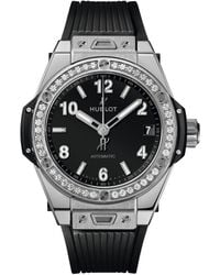 Hublot - Stainless Steel And Diamond Big Bang One Click Watch 39mm - Lyst