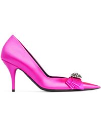 Balenciaga - Satin Avenue Palazzo Pumps 90 - Lyst