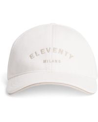 Eleventy - Cotton Logo Baseball Cap - Lyst