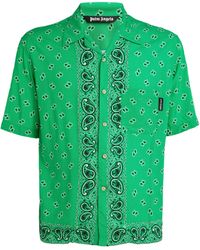 Palm Angels - Paisley Print Short-sleeve Shirt - Lyst