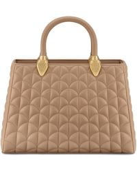 BVLGARI - Leather Serpentine Duo Top-Handle Bag - Lyst