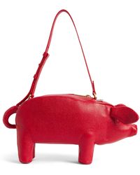 Thom Browne - Leather Baby Pig Top-Handle Bag - Lyst