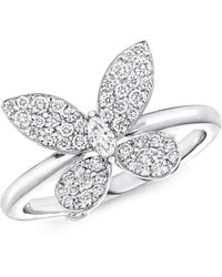 Graff - And Diamond Butterfly Ring - Lyst