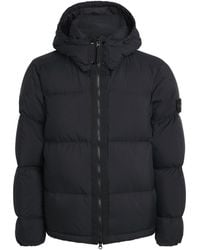 Stone Island - Ripstop Down-Padded Coat - Lyst