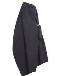 Issey Miyake - Asymmetric Cloth And Cord Midi Dress - Lyst