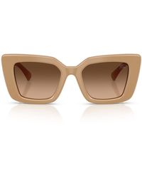Burberry - Oversized Cat Eye Sunglasses - Lyst