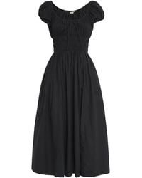 Doen - Organic Cotton Quinn Midi Dress - Lyst