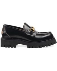 Gucci - Horsebit Leather Loafer - Lyst