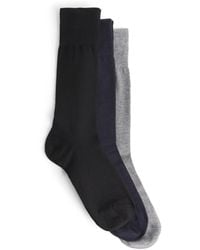 Harrods - Pack Of 3 Logo Socks - Lyst