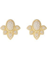 Boucheron - And Diamond Serpent Bohème Vintage Stud Earrings - Lyst