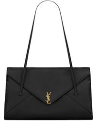 Saint Laurent - Medium Leather Simone Shoulder Bag - Lyst