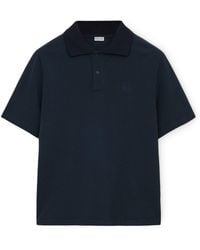 Loewe - Cotton-Blend Anagram Polo Shirt - Lyst