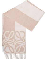 Loewe - Wool-Cashmere Anagram Scarf - Lyst