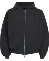 Cole Buxton - Cotton Mini Logo Zip-Up Hoodie - Lyst