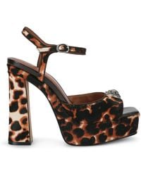 Kurt Geiger - Leather Chelsea Platform Heels 130 - Lyst