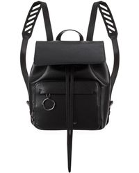 off white black mini backpack