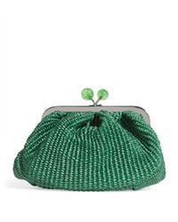 Weekend by Maxmara - Small Raffia-Effect Pasticcino Bag - Lyst