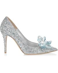 Jimmy Choo - Alia 85 Embellished Pumps - Lyst
