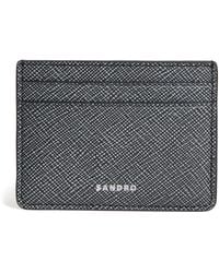 Sandro - Faux Leather Card Holder - Lyst